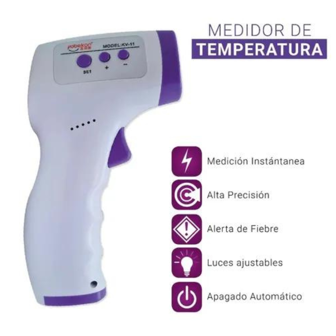 Termómetro Digital Infrarojo Sin Contacto