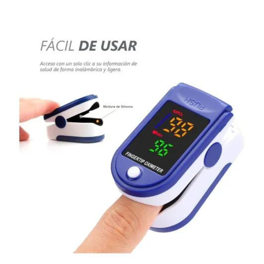 Oxímetro - Medidor de saturación de oxígeno y pulso